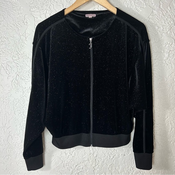Y2K Juicy Couture Velour Batwing Jacket - Picture 1 of 16